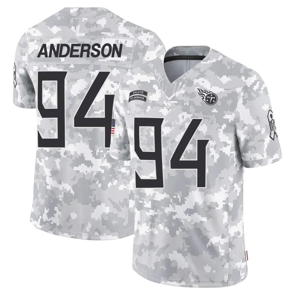 Men's Tennessee Titans Abdullah Anderson Nike 2024 Salute to Service Limited Arctic Camo Jersey Men's Tennessee Titans Abdullah Anderson Nike 2024 Salute to Service Limited Arctic Camo Jersey