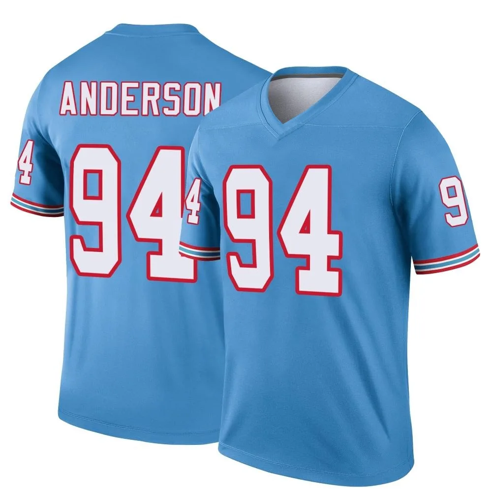 Men's Tennessee Titans Abdullah Anderson Nike Oilers Throwback Legend Light Blue Jersey Men's Tennessee Titans Abdullah Anderson Nike Oilers Throwback Legend Light Blue Jersey