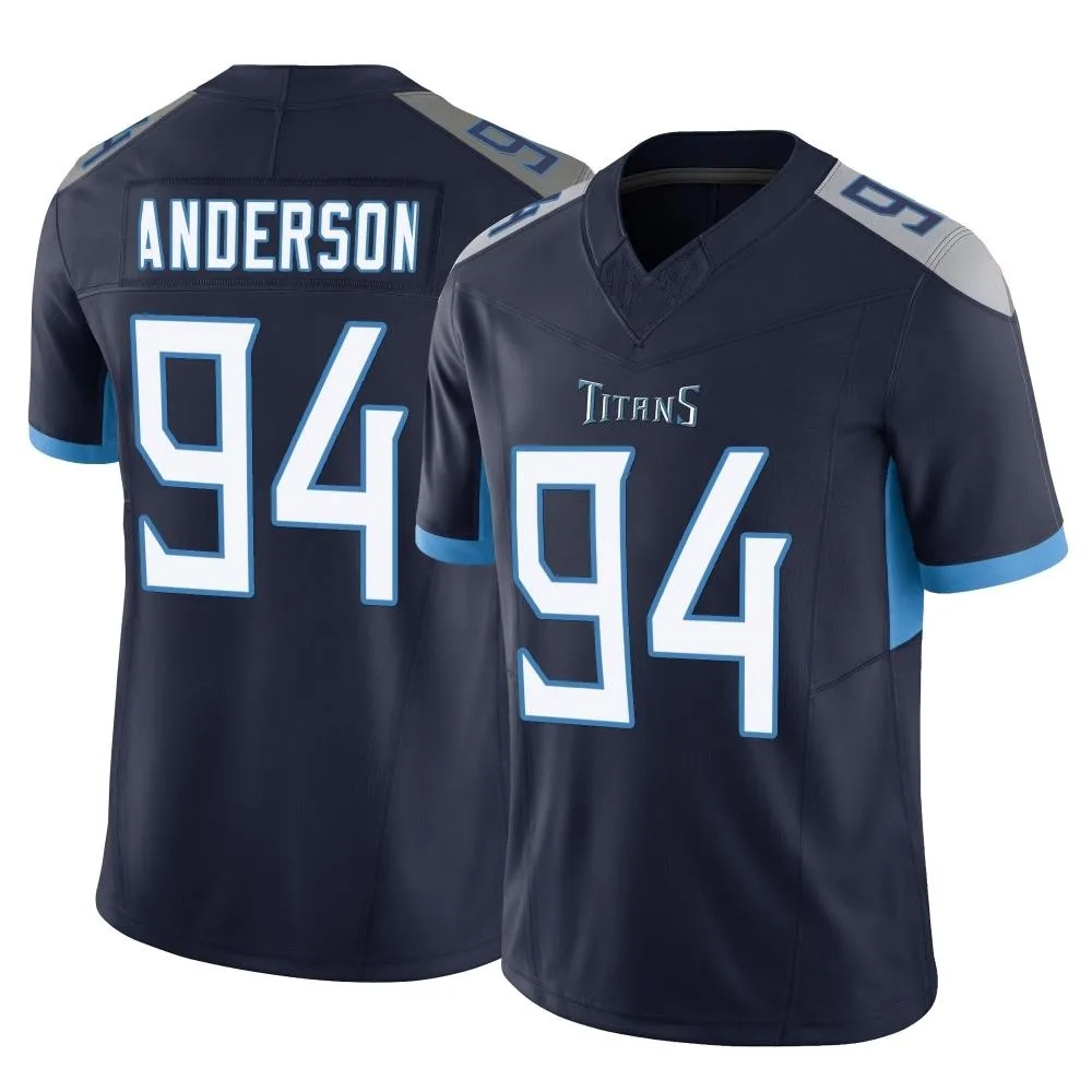 Men's Tennessee Titans Abdullah Anderson Nike Vapor F.U.S.E. Limited Navy Jersey Men's Tennessee Titans Abdullah Anderson Nike Vapor F.U.S.E. Limited Navy Jersey