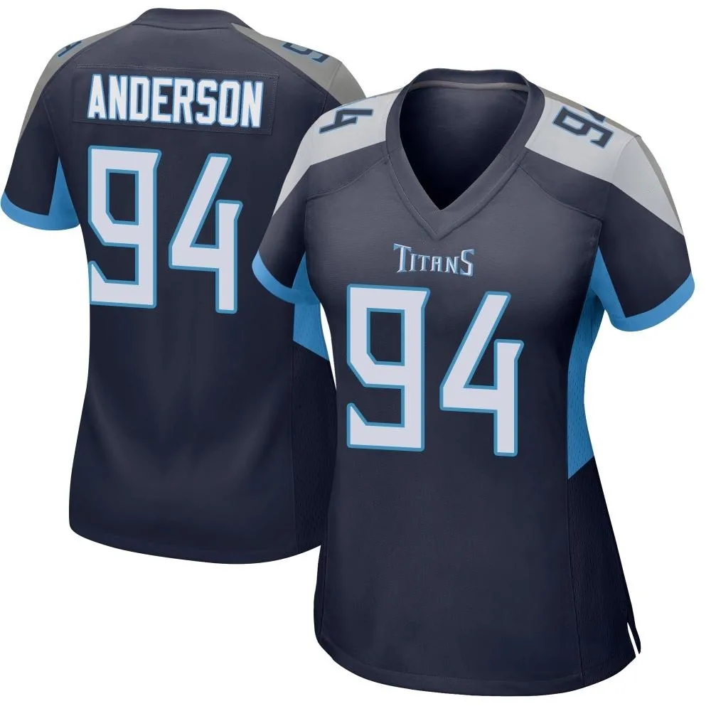Women's Tennessee Titans Abdullah Anderson Nike Game Navy Jersey Women's Tennessee Titans Abdullah Anderson Nike Game Navy Jersey
