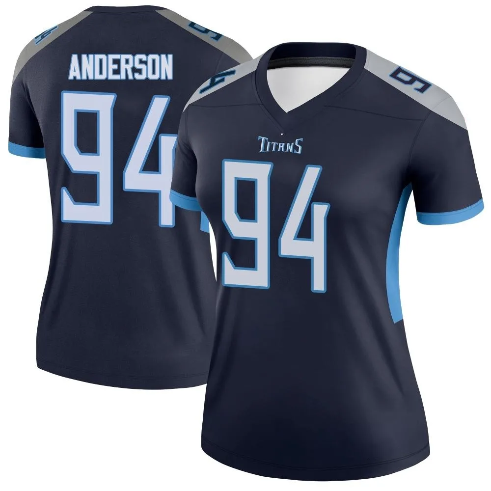 Women's Tennessee Titans Abdullah Anderson Nike Legend Navy Jersey Women's Tennessee Titans Abdullah Anderson Nike Legend Navy Jersey