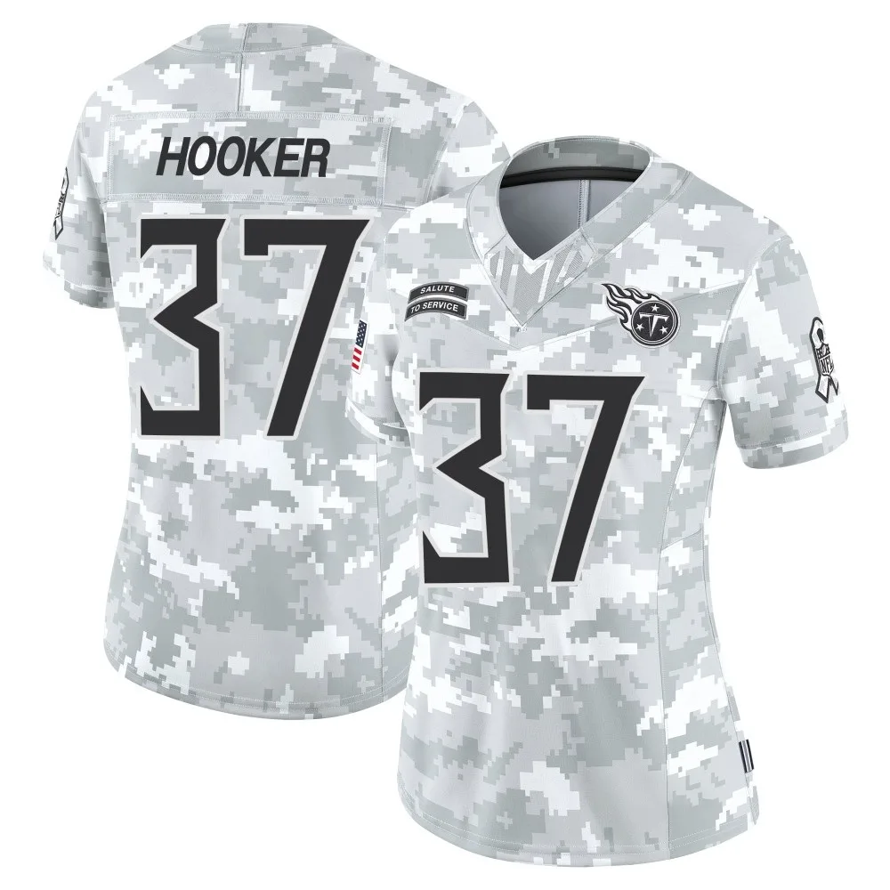 Women's Tennessee Titans Amani Hooker Nike 2024 Salute to Service Limited Arctic Camo Jersey Women's Tennessee Titans Amani Hooker Nike 2024 Salute to Service Limited Arctic Camo Jersey