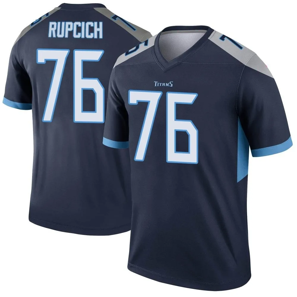 Men's Tennessee Titans Andrew Rupcich Nike Legend Navy Jersey Men's Tennessee Titans Andrew Rupcich Nike Legend Navy Jersey