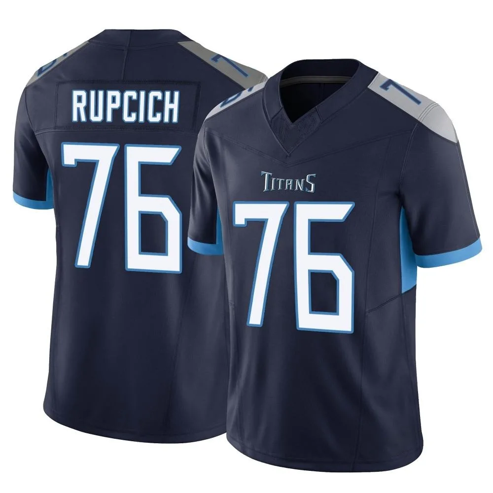 Men's Tennessee Titans Andrew Rupcich Nike Vapor F.U.S.E. Limited Navy Jersey Men's Tennessee Titans Andrew Rupcich Nike Vapor F.U.S.E. Limited Navy Jersey