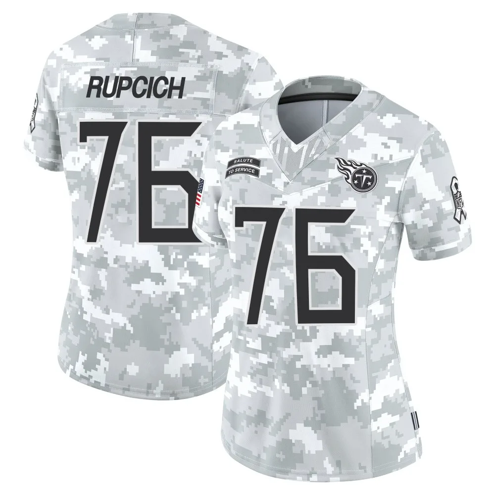 Women's Tennessee Titans Andrew Rupcich Nike 2024 Salute to Service Limited Arctic Camo Jersey Women's Tennessee Titans Andrew Rupcich Nike 2024 Salute to Service Limited Arctic Camo Jersey