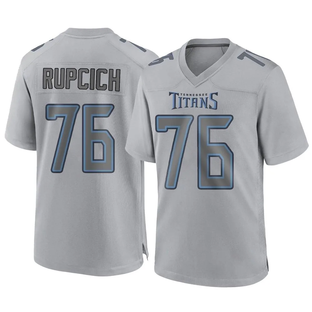 Youth Tennessee Titans Andrew Rupcich Nike Atmosphere Fashion Game Gray Jersey Youth Tennessee Titans Andrew Rupcich Nike Atmosphere Fashion Game Gray Jersey