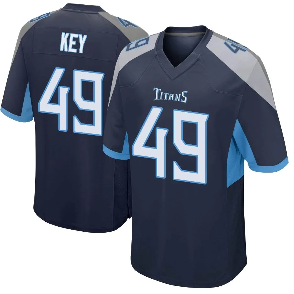 Men's Tennessee Titans Arden Key Nike Game Navy Jersey Men's Tennessee Titans Arden Key Nike Game Navy Jersey
