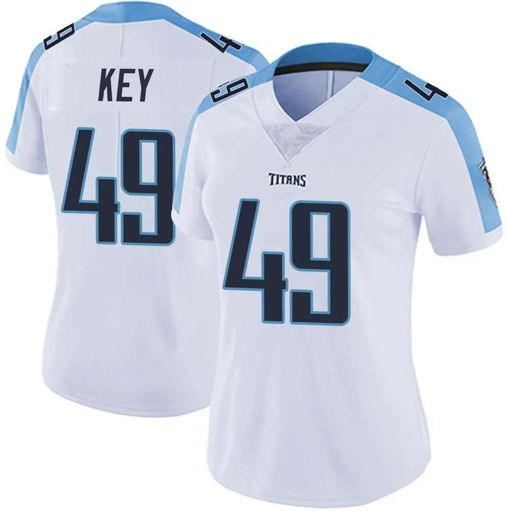 Women's Tennessee Titans Arden Key Nike Vapor Untouchable Limited White Jersey Women's Tennessee Titans Arden Key Nike Vapor Untouchable Limited White Jersey