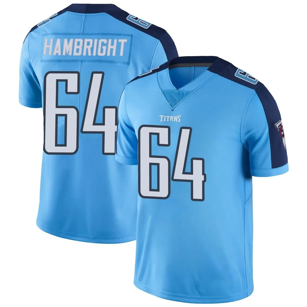 Youth Tennessee Titans Arlington Hambright Nike Color Rush Limited Light Blue Jersey Youth Tennessee Titans Arlington Hambright Nike Color Rush Limited Light Blue Jersey