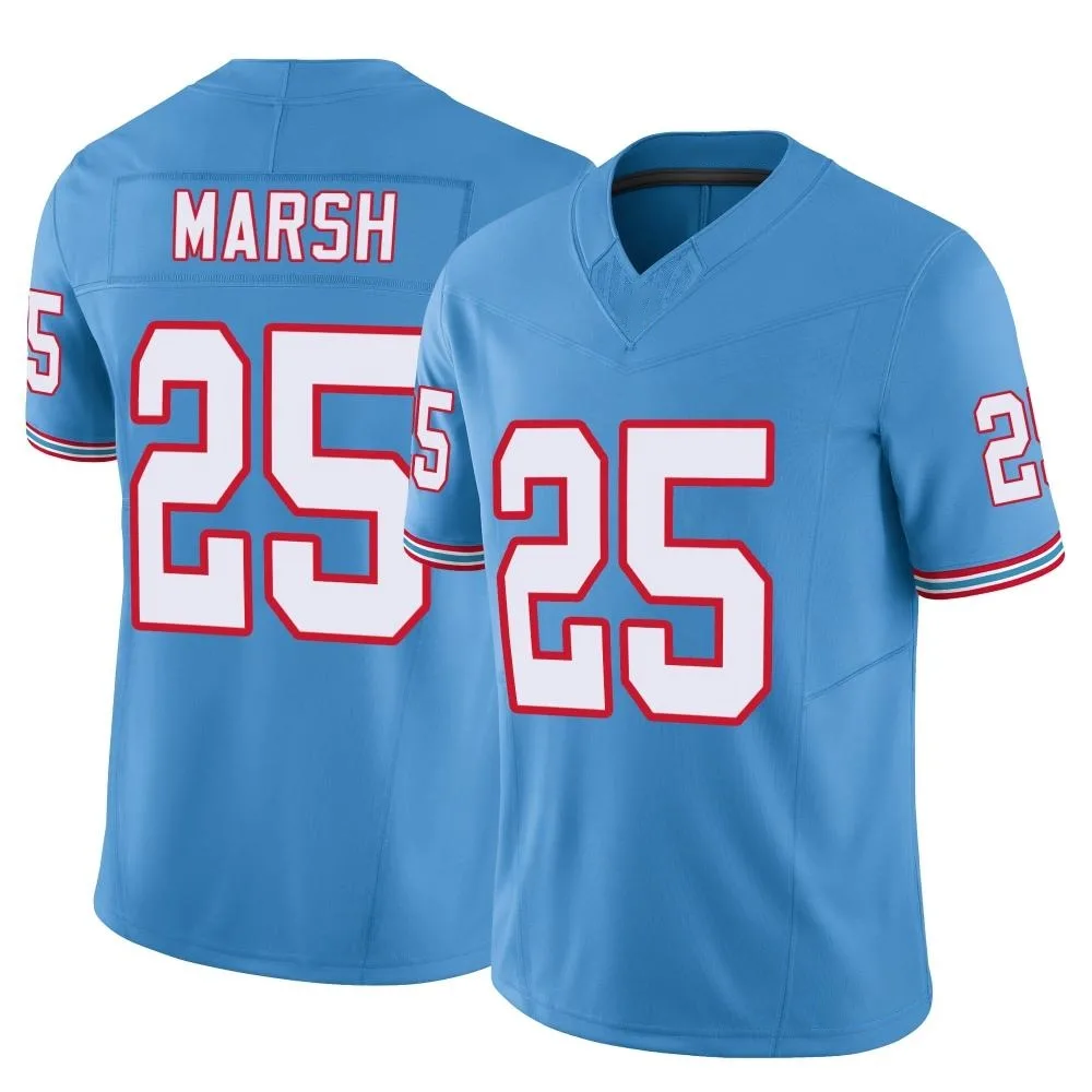 Men's Tennessee Titans Armani Marsh Nike Vapor F.U.S.E. Limited Light Blue Jersey Men's Tennessee Titans Armani Marsh Nike Vapor F.U.S.E. Limited Light Blue Jersey