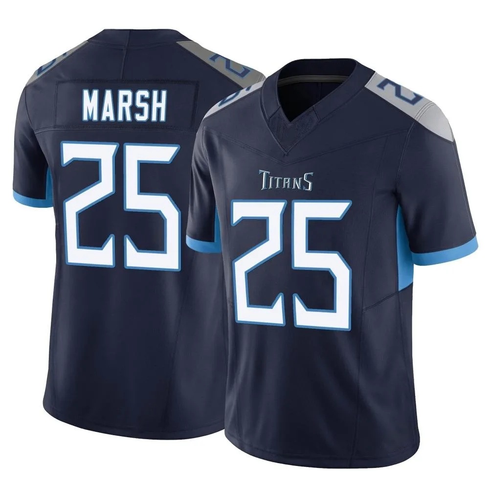 Men's Tennessee Titans Armani Marsh Nike Vapor F.U.S.E. Limited Navy Jersey Men's Tennessee Titans Armani Marsh Nike Vapor F.U.S.E. Limited Navy Jersey