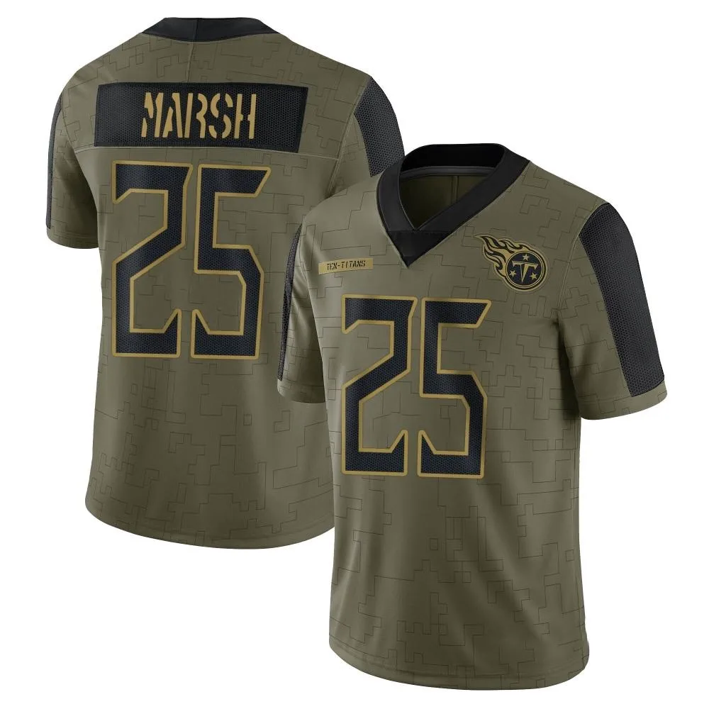 Youth Tennessee Titans Armani Marsh Nike 2021 Salute To Service Limited Olive Jersey Youth Tennessee Titans Armani Marsh Nike 2021 Salute To Service Limited Olive Jersey
