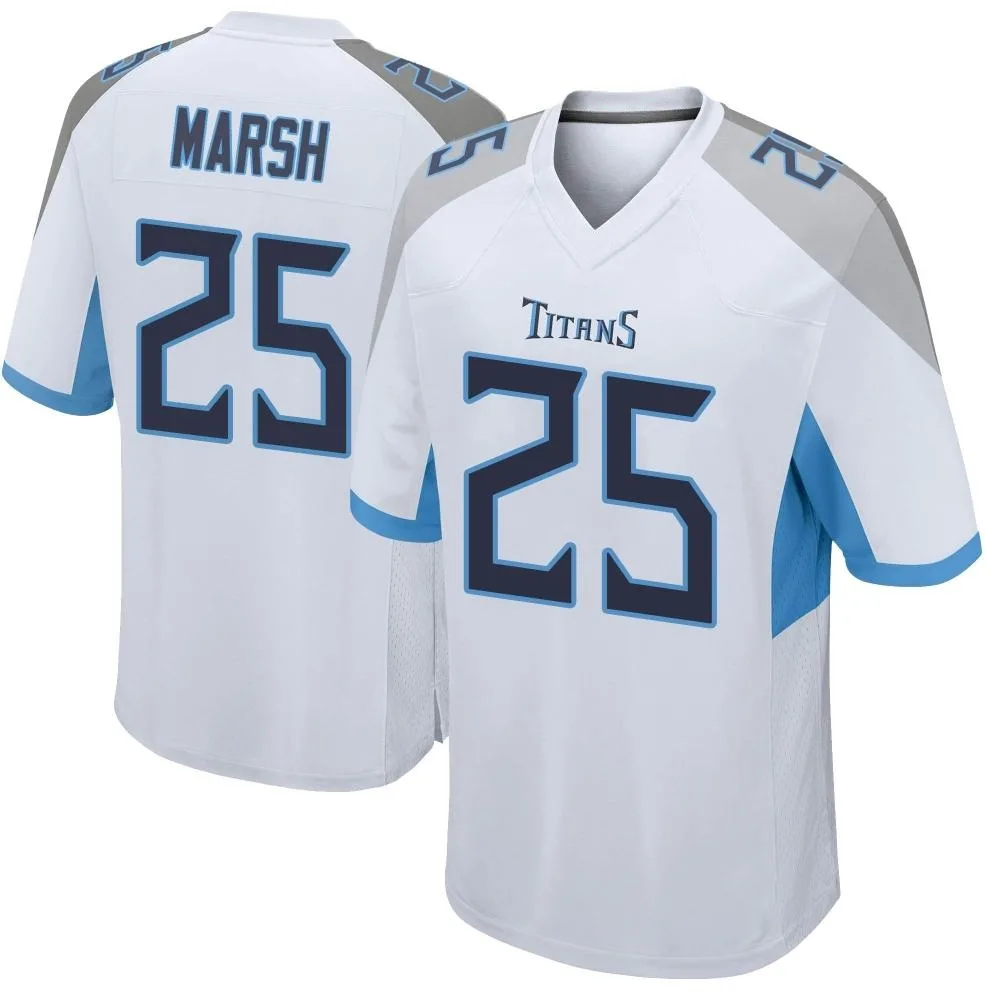 Youth Tennessee Titans Armani Marsh Nike Game White Jersey Youth Tennessee Titans Armani Marsh Nike Game White Jersey
