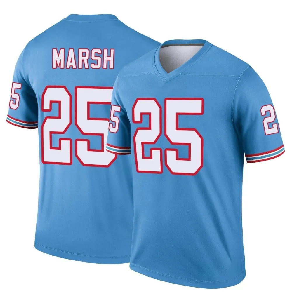 Youth Tennessee Titans Armani Marsh Nike Oilers Throwback Legend Light Blue Jersey Youth Tennessee Titans Armani Marsh Nike Oilers Throwback Legend Light Blue Jersey