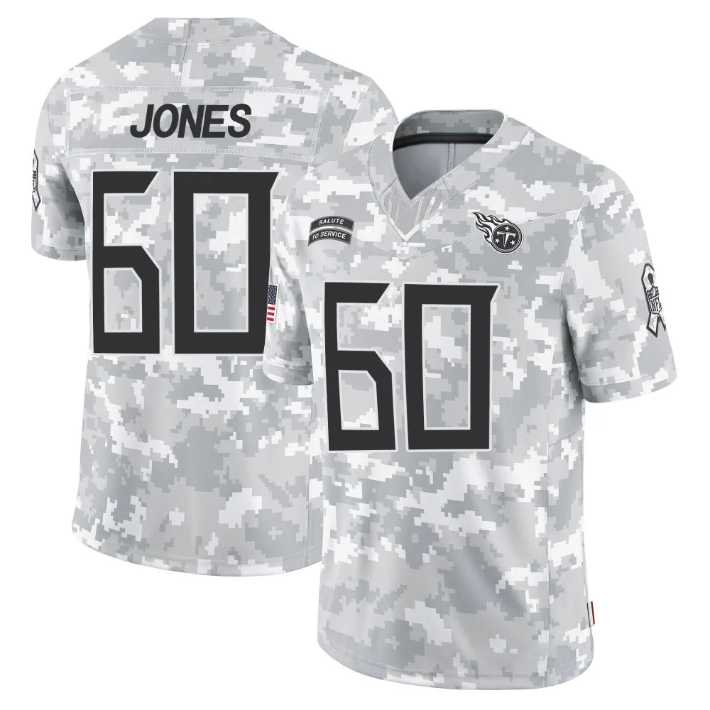 Men's Tennessee Titans Ben Jones Nike 2024 Salute to Service Limited Arctic Camo Jersey Men's Tennessee Titans Ben Jones Nike 2024 Salute to Service Limited Arctic Camo Jersey