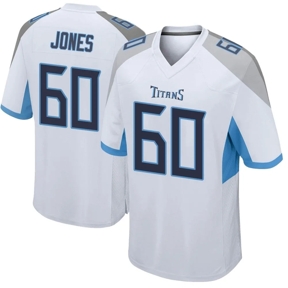 Men's Tennessee Titans Ben Jones Nike Game White Jersey Men's Tennessee Titans Ben Jones Nike Game White Jersey