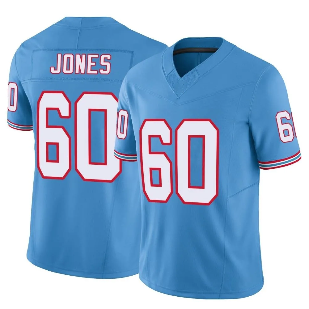 Men's Tennessee Titans Ben Jones Nike Vapor F.U.S.E. Limited Light Blue Jersey Men's Tennessee Titans Ben Jones Nike Vapor F.U.S.E. Limited Light Blue Jersey