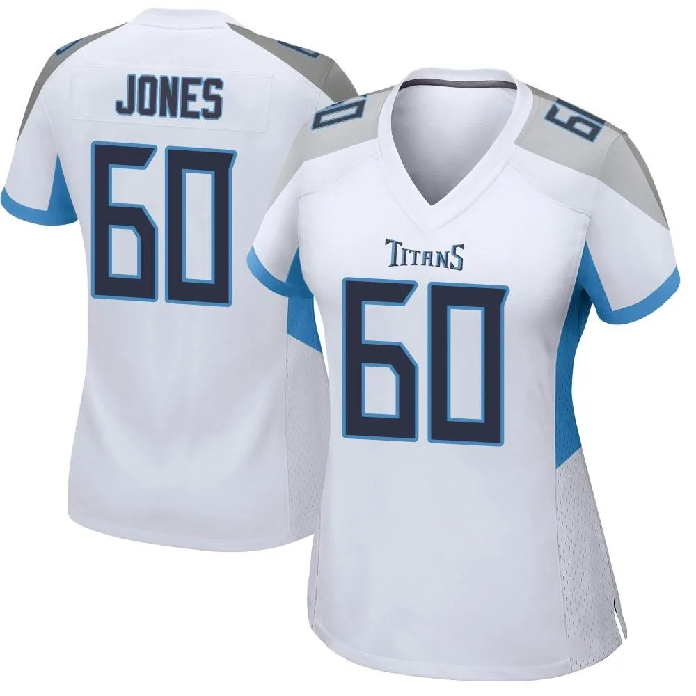 Women's Tennessee Titans Ben Jones Nike Game White Jersey Women's Tennessee Titans Ben Jones Nike Game White Jersey