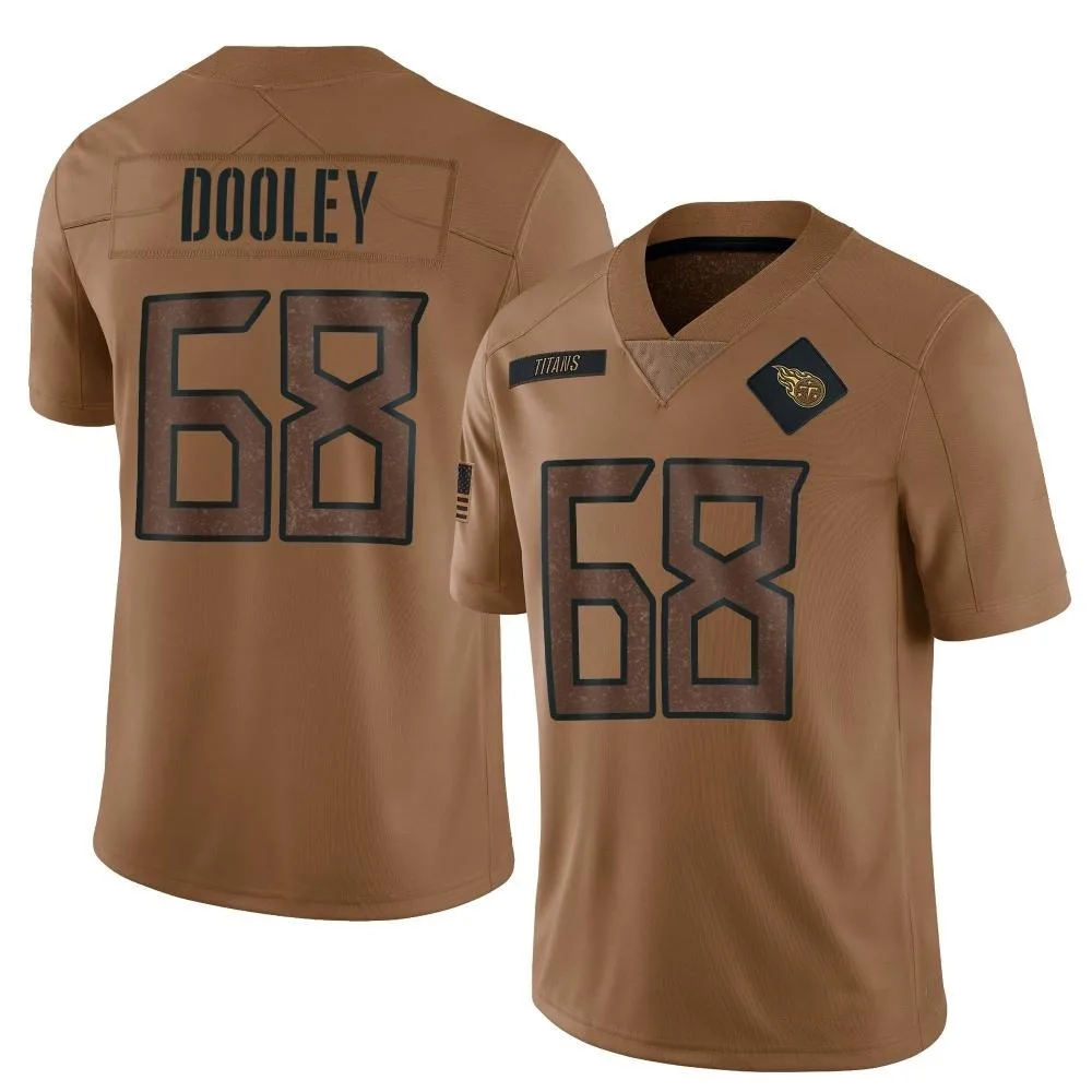Men's Tennessee Titans Brian Dooley Nike 2023 Salute To Service Limited Brown Jersey Men's Tennessee Titans Brian Dooley Nike 2023 Salute To Service Limited Brown Jersey