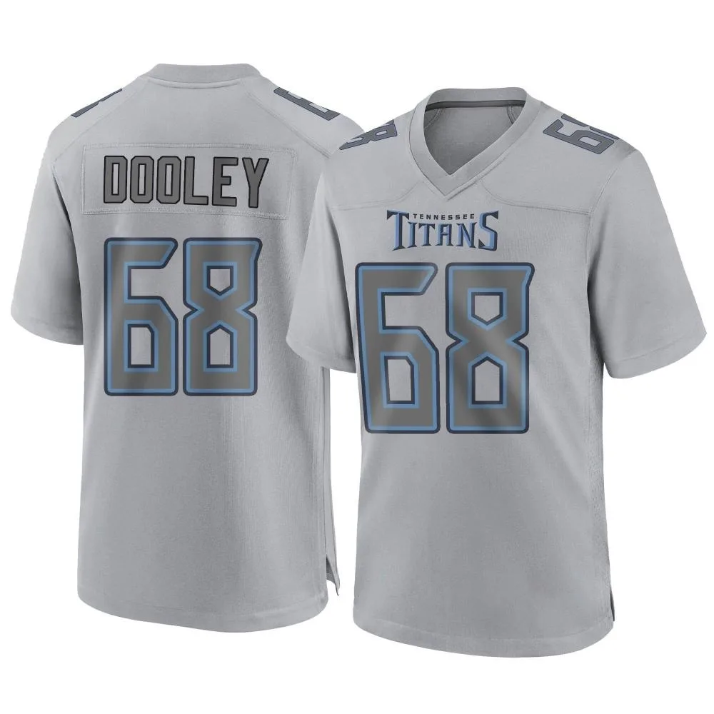 Men's Tennessee Titans Brian Dooley Nike Atmosphere Fashion Game Gray Jersey Men's Tennessee Titans Brian Dooley Nike Atmosphere Fashion Game Gray Jersey