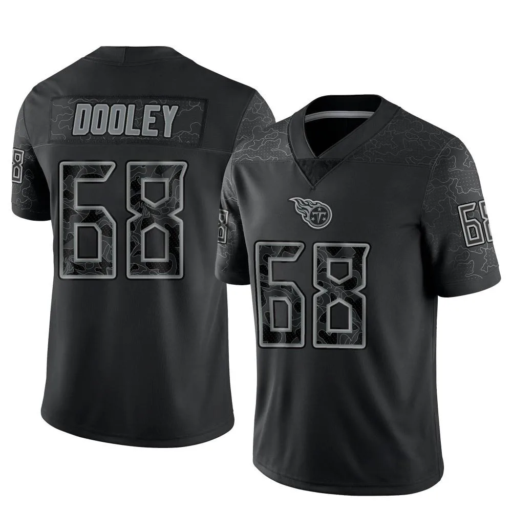 Men's Tennessee Titans Brian Dooley Nike Reflective Limited Black Jersey Men's Tennessee Titans Brian Dooley Nike Reflective Limited Black Jersey