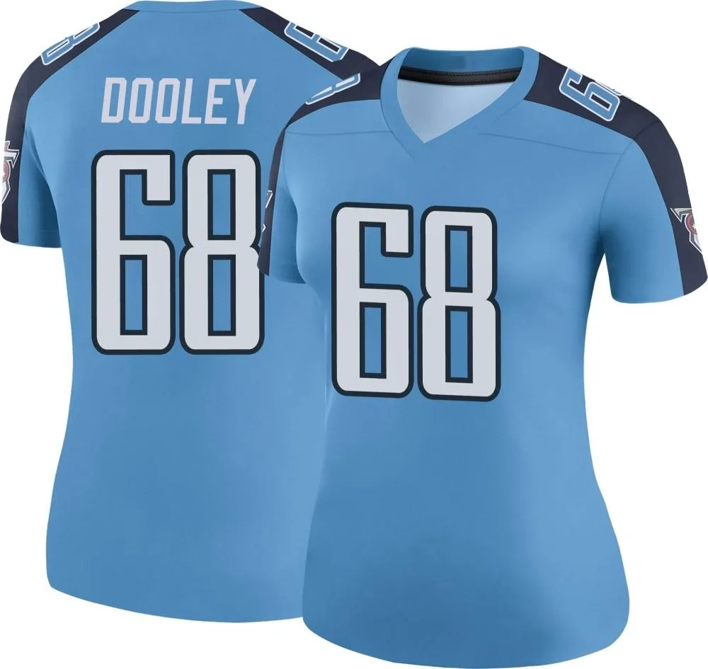 Women's Tennessee Titans Brian Dooley Nike Color Rush Legend Light Blue Jersey Women's Tennessee Titans Brian Dooley Nike Color Rush Legend Light Blue Jersey