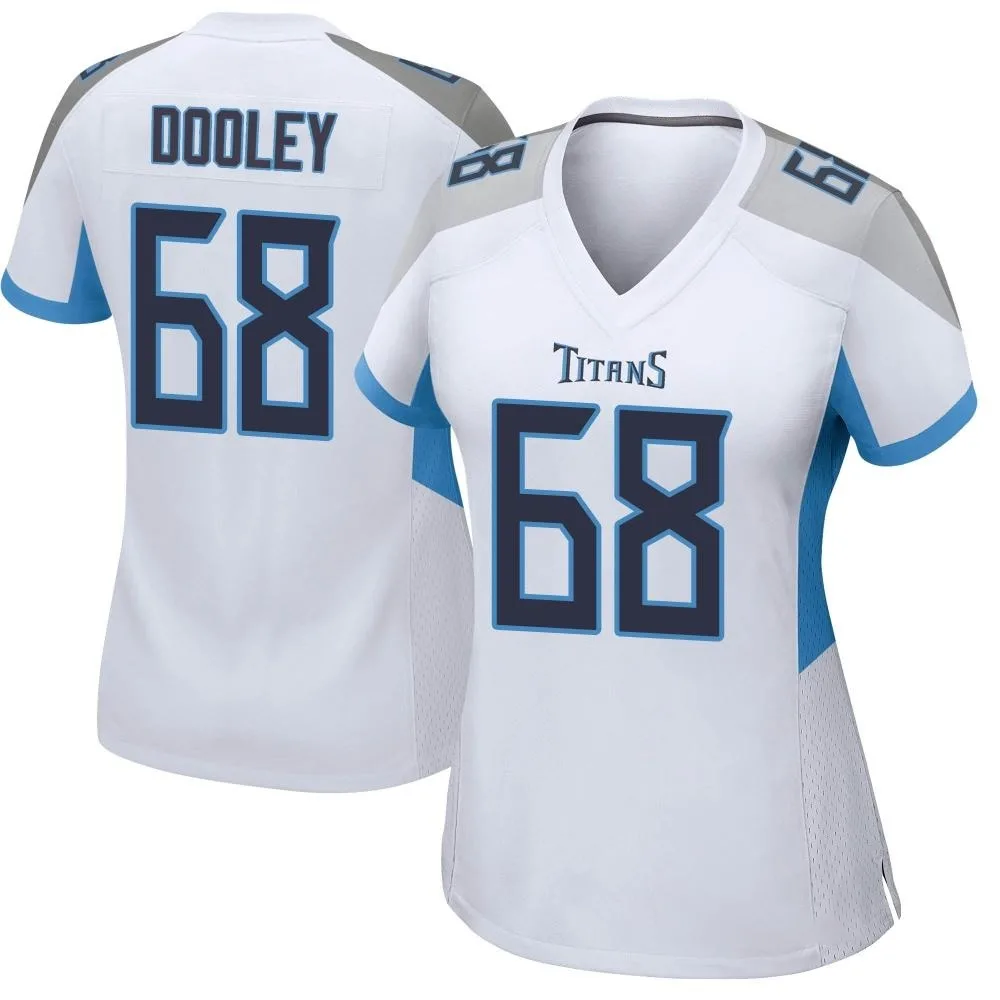 Women's Tennessee Titans Brian Dooley Nike Game White Jersey Women's Tennessee Titans Brian Dooley Nike Game White Jersey