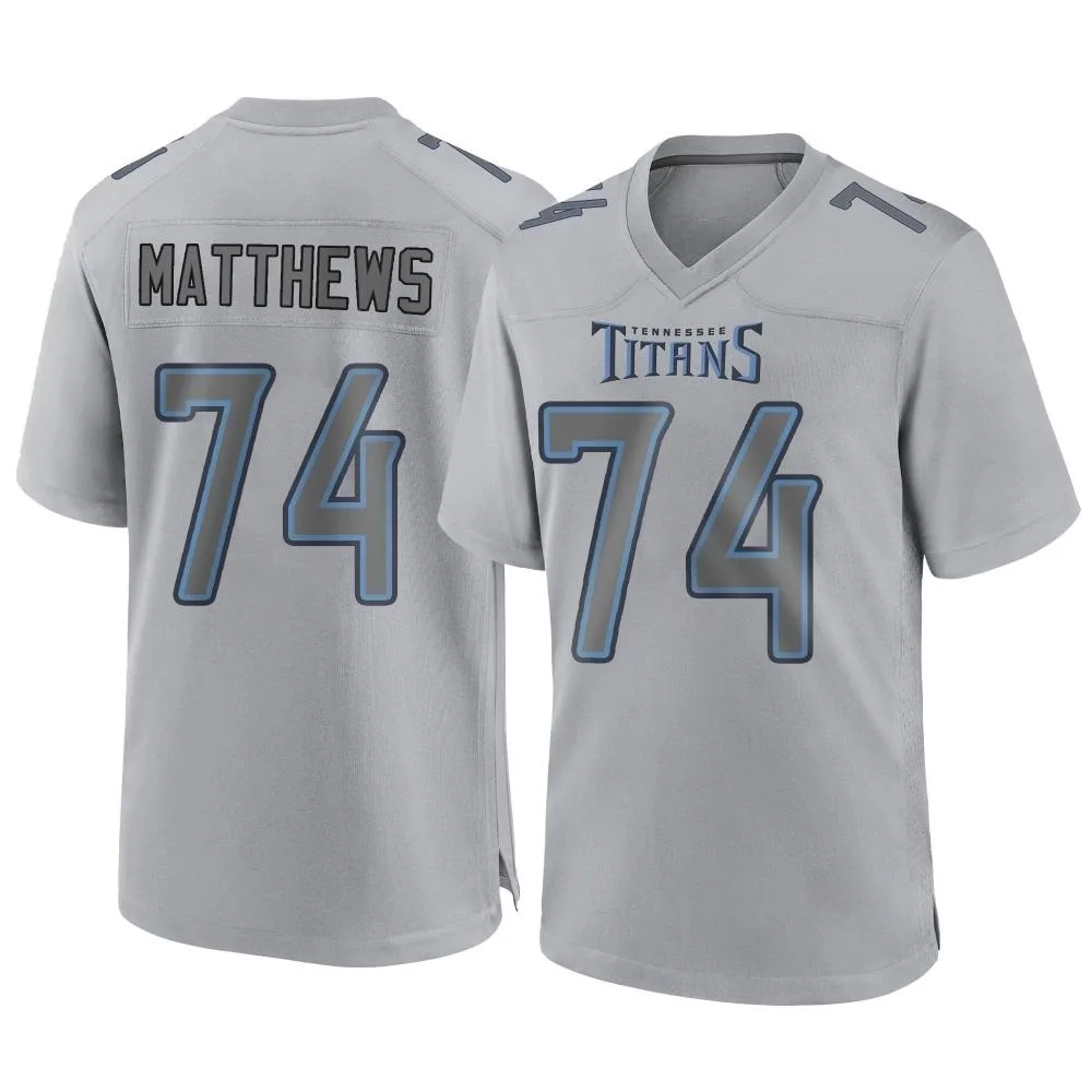 Youth Tennessee Titans Bruce Matthews Nike Atmosphere Fashion Game Gray Jersey Youth Tennessee Titans Bruce Matthews Nike Atmosphere Fashion Game Gray Jersey