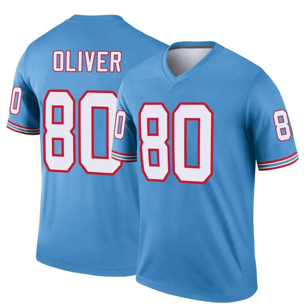 Men's Tennessee Titans Bryce Oliver Nike Oilers Throwback Legend Light Blue Jersey Men's Tennessee Titans Bryce Oliver Nike Oilers Throwback Legend Light Blue Jersey