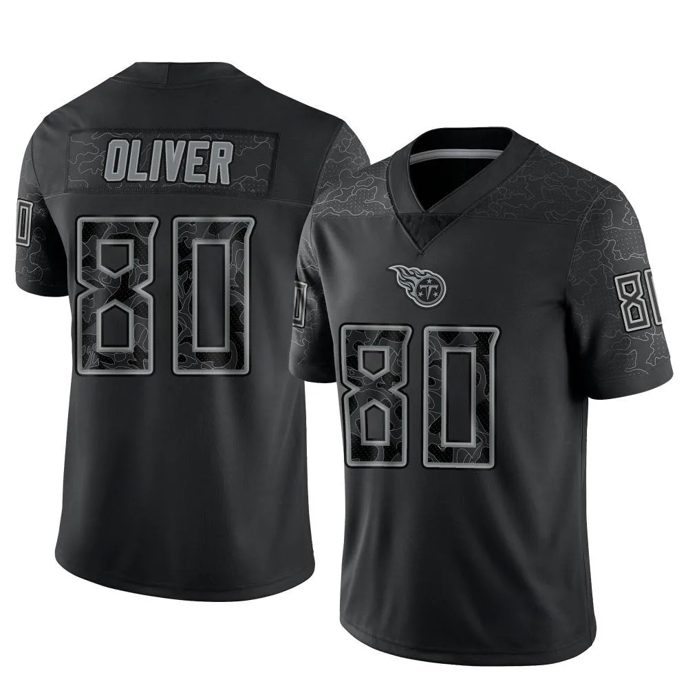 Youth Tennessee Titans Bryce Oliver Nike Reflective Limited Black Jersey Youth Tennessee Titans Bryce Oliver Nike Reflective Limited Black Jersey
