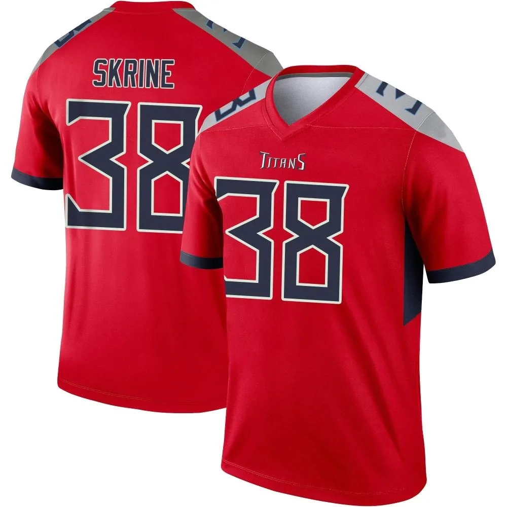 Men's Tennessee Titans Buster Skrine Nike Inverted Legend Red Jersey Men's Tennessee Titans Buster Skrine Nike Inverted Legend Red Jersey