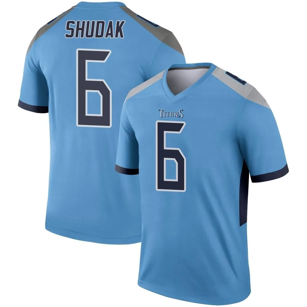 Men's Tennessee Titans Caleb Shudak Nike Legend Light Blue Jersey Men's Tennessee Titans Caleb Shudak Nike Legend Light Blue Jersey
