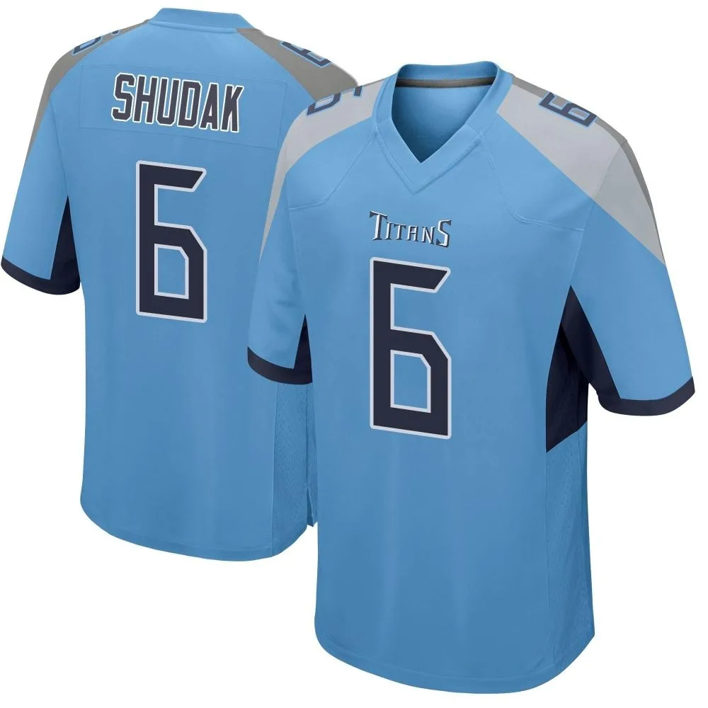 Youth Tennessee Titans Caleb Shudak Nike Game Light Blue Jersey Youth Tennessee Titans Caleb Shudak Nike Game Light Blue Jersey
