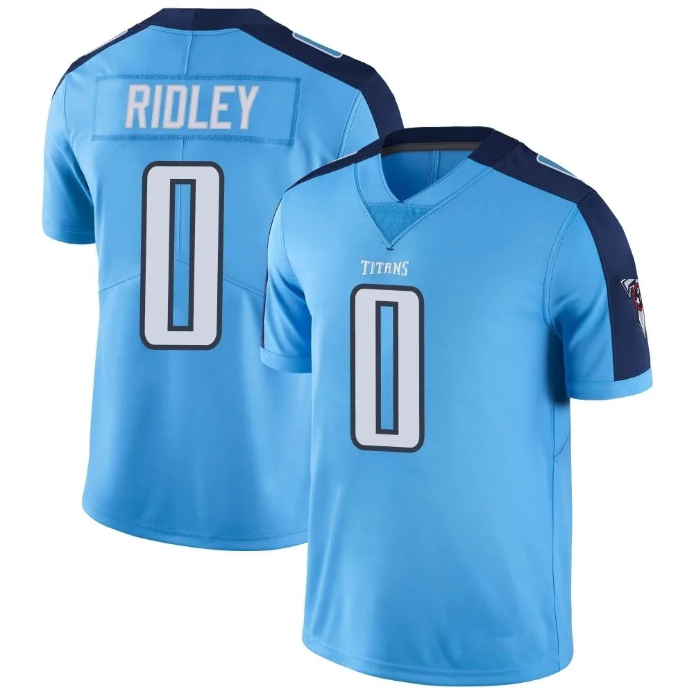 Men's Tennessee Titans Calvin Ridley Nike Color Rush Limited Light Blue Jersey Men's Tennessee Titans Calvin Ridley Nike Color Rush Limited Light Blue Jersey