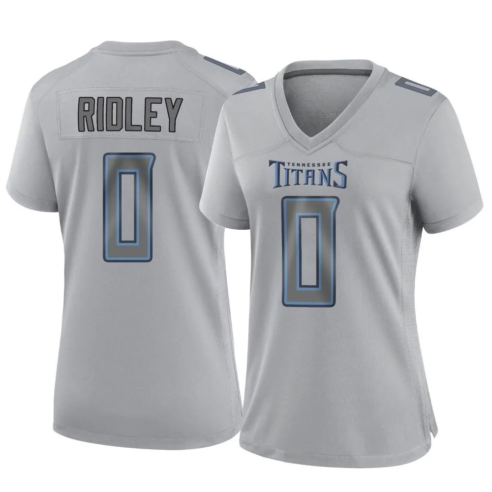 Women's Tennessee Titans Calvin Ridley Nike Atmosphere Fashion Game Gray Jersey Women's Tennessee Titans Calvin Ridley Nike Atmosphere Fashion Game Gray Jersey