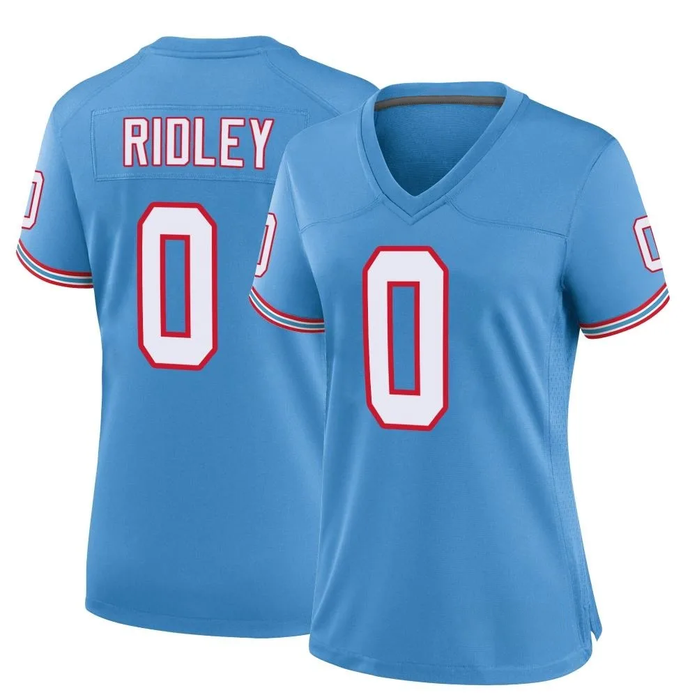 Women's Tennessee Titans Calvin Ridley Nike Oilers Throwback Alternate Game Light Blue Jersey Women's Tennessee Titans Calvin Ridley Nike Oilers Throwback Alternate Game Light Blue Jersey