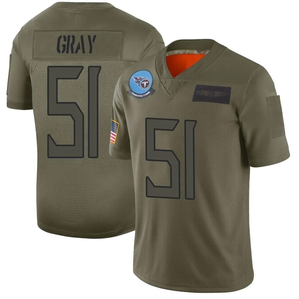 Men's Tennessee Titans Cedric Gray Nike 2019 Salute to Service Limited Camo Jersey Men's Tennessee Titans Cedric Gray Nike 2019 Salute to Service Limited Camo Jersey