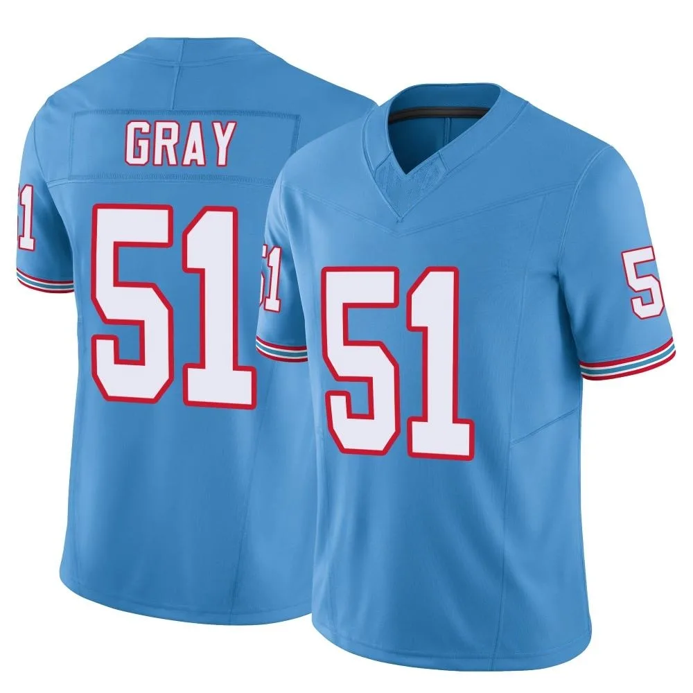 Men's Tennessee Titans Cedric Gray Nike Vapor F.U.S.E. Limited Light Blue Jersey Men's Tennessee Titans Cedric Gray Nike Vapor F.U.S.E. Limited Light Blue Jersey
