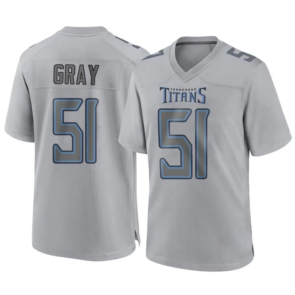 Youth Tennessee Titans Cedric Gray Nike Atmosphere Fashion Game Gray Jersey Youth Tennessee Titans Cedric Gray Nike Atmosphere Fashion Game Gray Jersey