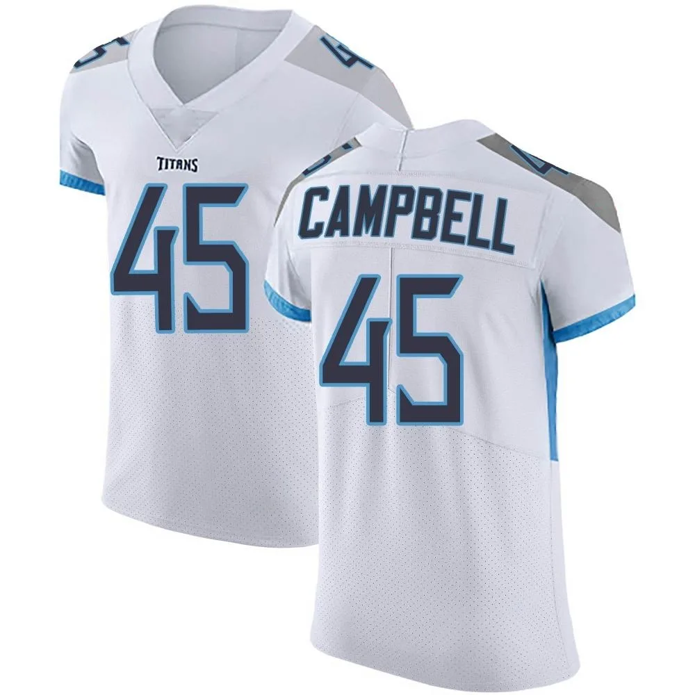 Men's Tennessee Titans Chance Campbell Nike Vapor Untouchable Elite White Jersey Men's Tennessee Titans Chance Campbell Nike Vapor Untouchable Elite White Jersey