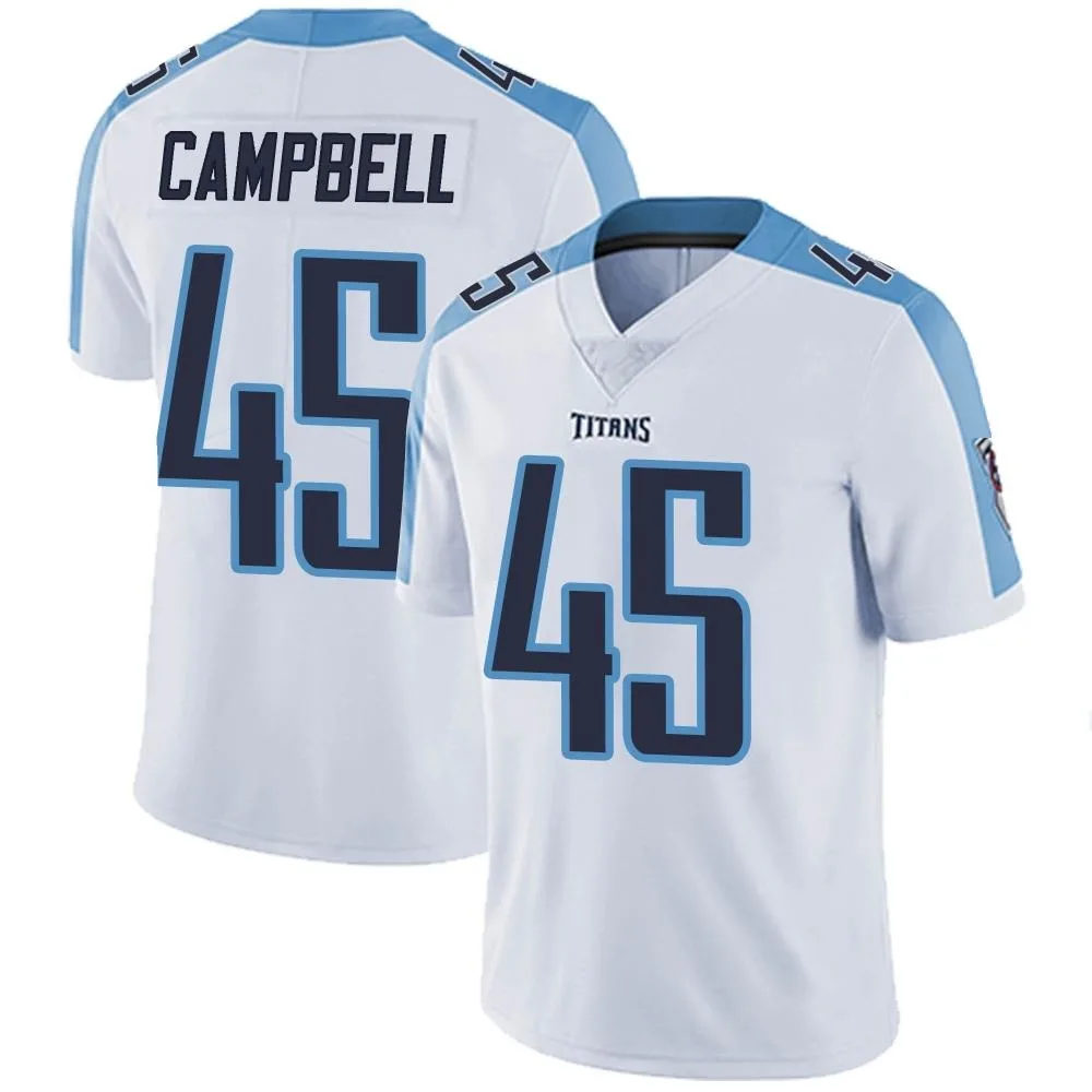 Men's Tennessee Titans Chance Campbell Nike Vapor Untouchable Limited White Jersey Men's Tennessee Titans Chance Campbell Nike Vapor Untouchable Limited White Jersey