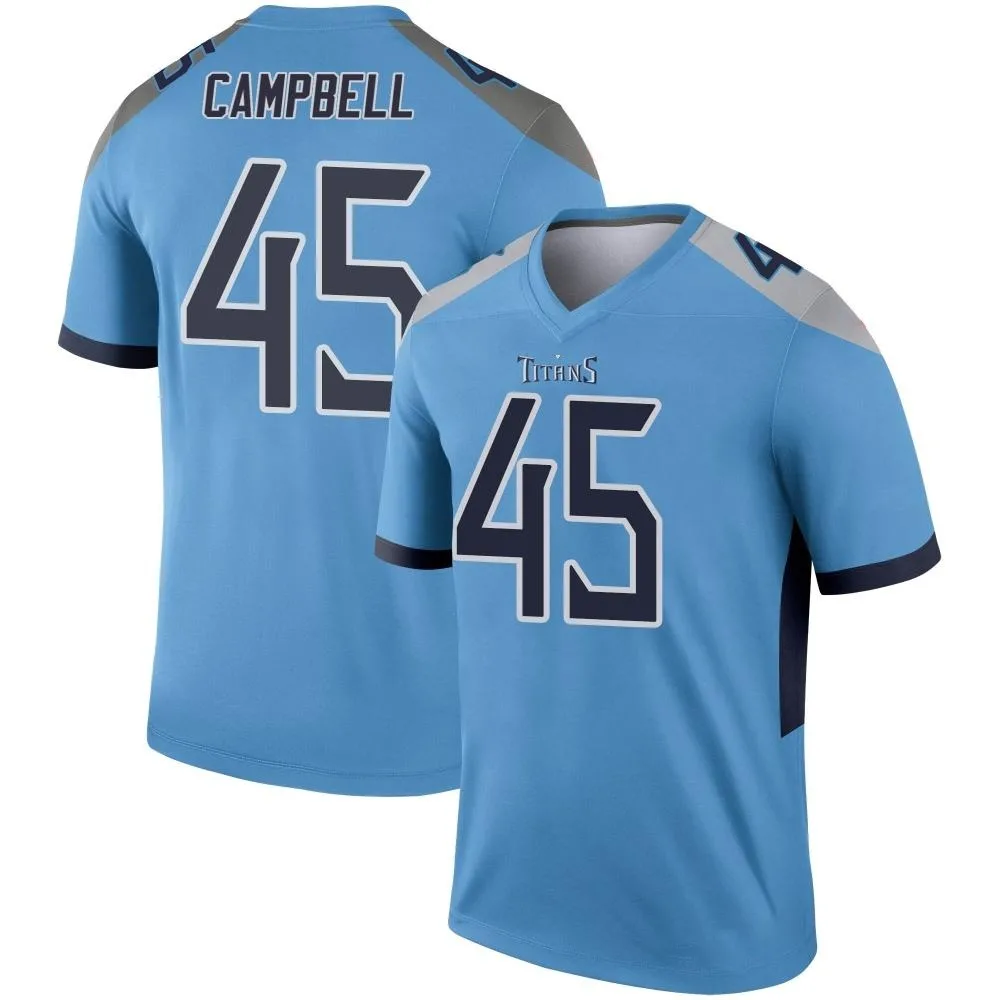 Youth Tennessee Titans Chance Campbell Nike Legend Light Blue Jersey Youth Tennessee Titans Chance Campbell Nike Legend Light Blue Jersey