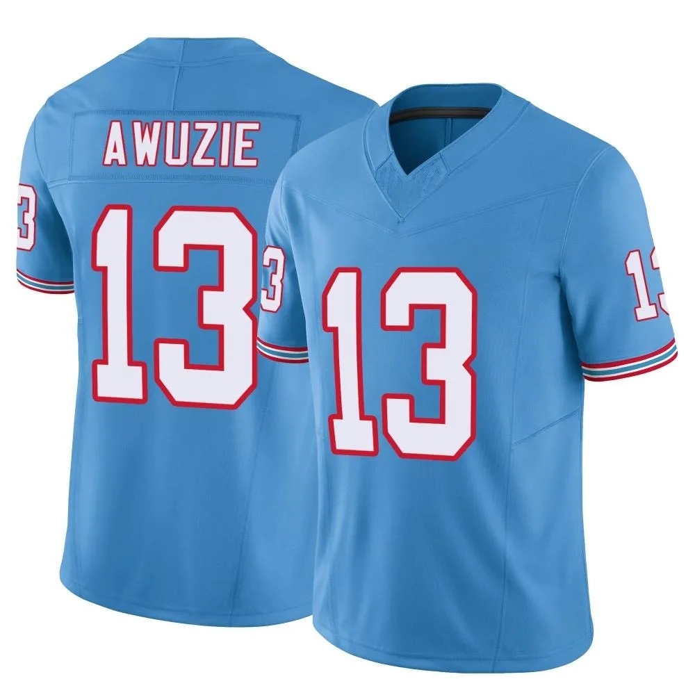 Men's Tennessee Titans Chidobe Awuzie Nike Vapor F.U.S.E. Limited Light Blue Jersey Men's Tennessee Titans Chidobe Awuzie Nike Vapor F.U.S.E. Limited Light Blue Jersey