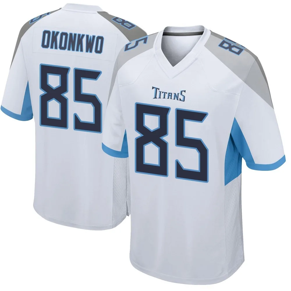 Youth Tennessee Titans Chig Okonkwo Nike Game White Jersey Youth Tennessee Titans Chig Okonkwo Nike Game White Jersey