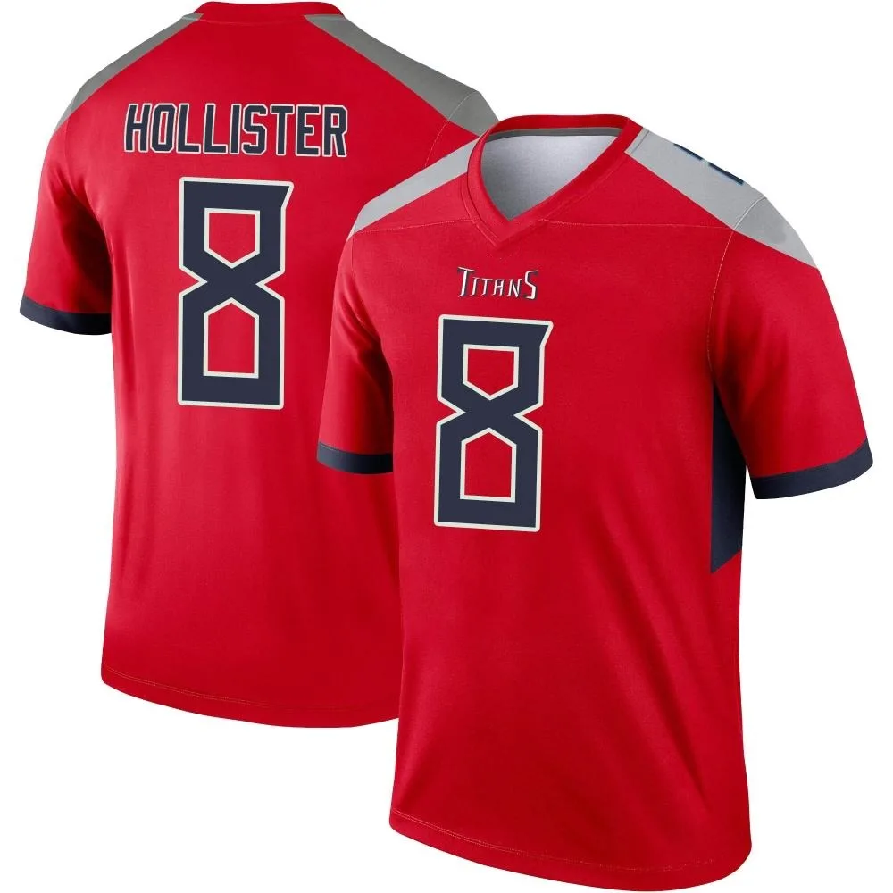 Men's Tennessee Titans Cody Hollister Nike Inverted Legend Red Jersey Men's Tennessee Titans Cody Hollister Nike Inverted Legend Red Jersey