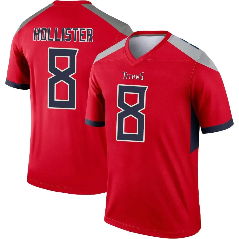 Youth Tennessee Titans Cody Hollister Nike Inverted Legend Red Jersey Youth Tennessee Titans Cody Hollister Nike Inverted Legend Red Jersey