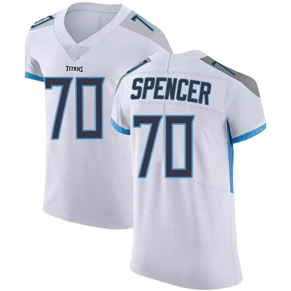 Men's Tennessee Titans Cole Spencer Nike Vapor Untouchable Elite White Jersey Men's Tennessee Titans Cole Spencer Nike Vapor Untouchable Elite White Jersey