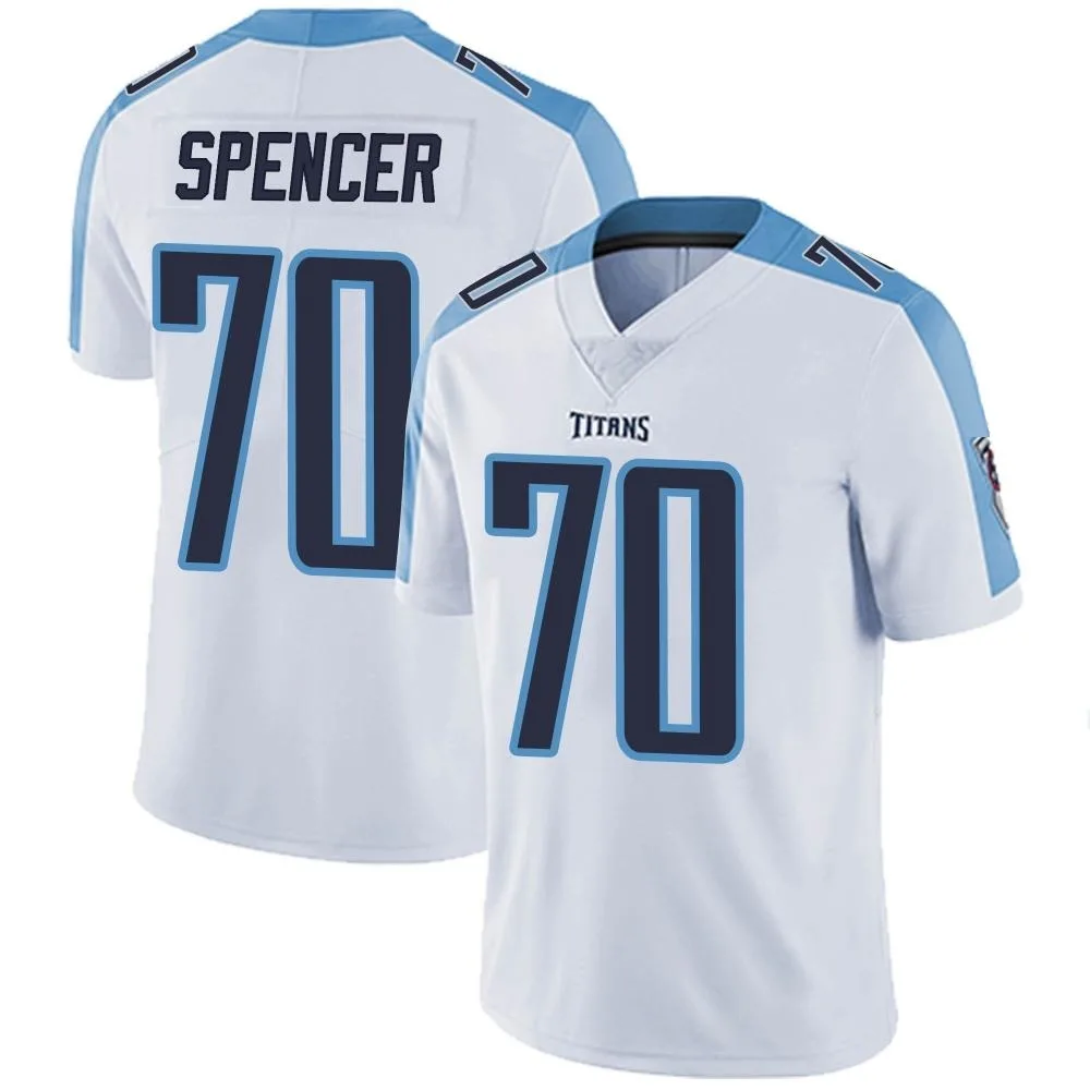 Men's Tennessee Titans Cole Spencer Nike Vapor Untouchable Limited White Jersey Men's Tennessee Titans Cole Spencer Nike Vapor Untouchable Limited White Jersey