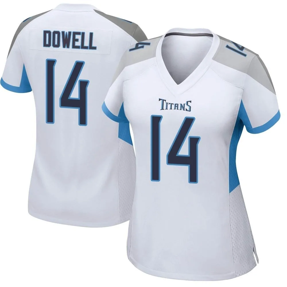 Women's Tennessee Titans Colton Dowell Nike Game White Jersey Women's Tennessee Titans Colton Dowell Nike Game White Jersey