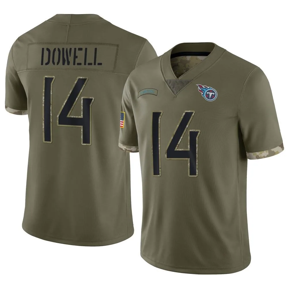 Youth Tennessee Titans Colton Dowell Nike 2022 Salute To Service Limited Olive Jersey Youth Tennessee Titans Colton Dowell Nike 2022 Salute To Service Limited Olive Jersey